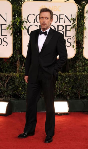Hugh Laurie at the Globes