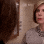 Diane Slaps Alicia - The Good Wife Season 7 Episode 22