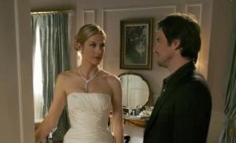 Lily van der sales woodsen wedding dress