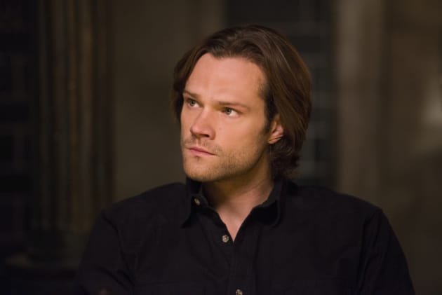 Sam gives his mom the look - Supernatural Season 12 Episode 14