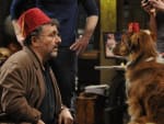 Artie and a Dog