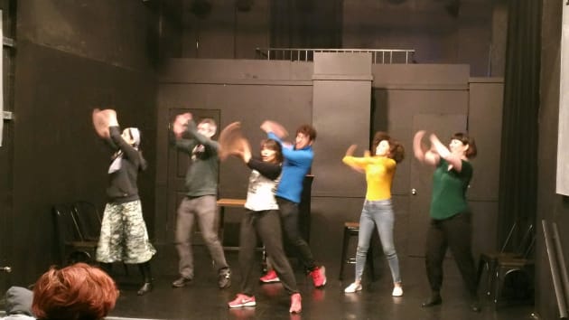 Law & Order: The Musical! cast dancing
