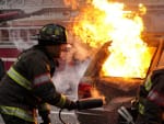 Burning Car - Chicago Fire