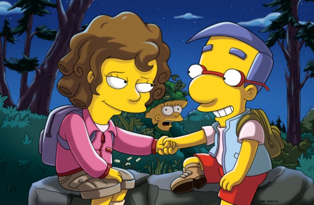 Milhouse and Taffy