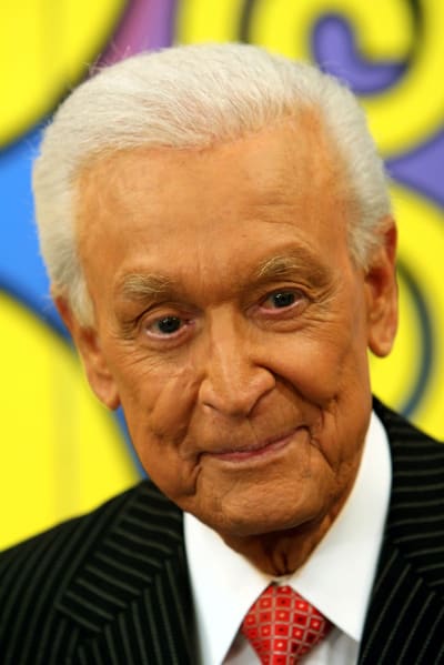 Host Bob Barker poses for photographs at the taping of the 35th Season premiere of 