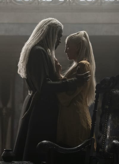 Corlys and Rhaenys - Game of Thrones