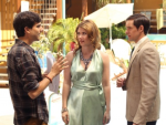 Raquel & Connor On the Set
