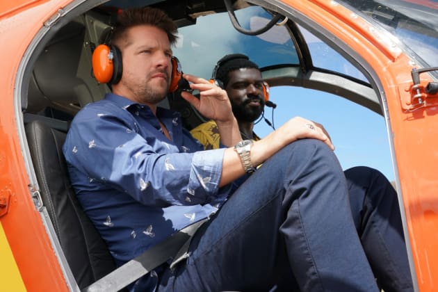 In the Helicopter - Magnum P.I. Season 1 Episode 8
