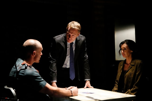 Ressler and Samar keep interrogating a suspect - The Blacklist Season 4 Episode 8