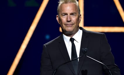 Kevin Costner Unboxes Golden Globe Award as Yellowstone Cancellation Rumors Swirl
