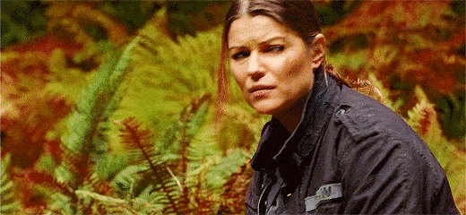 Diyoza in Zeke's Jacket - The 100 Season 6 Episode 3