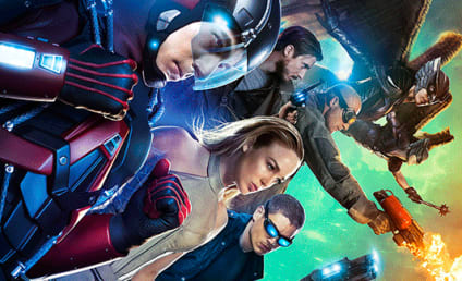 DC's Legends of Tomorrow Key Art: Their Time is Now