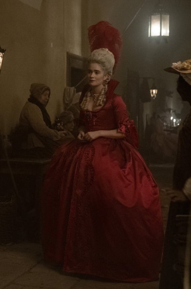 Camille in the street - Dangerous Liaisons Season 1 Episode 8