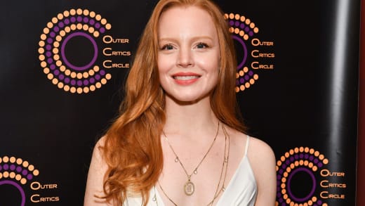 Lauren Ambrose attends the 2018 Outer Critics Circle Theatre Awards