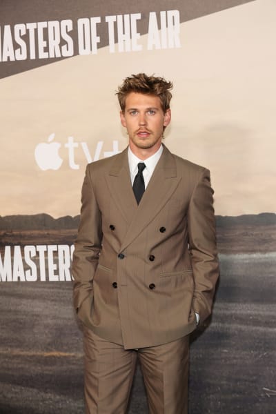 Austin Butler at Masters of the Air Premiere