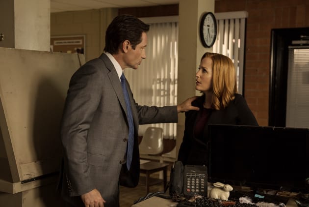 The X Files Season 10 Episode 3 Mulder Scully Meet The Were monster 