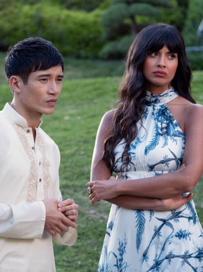 With Your Friends - The Good Place Season 4 Episode 2