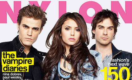 Vampire Diaries Stars Pose for Nylon, Speak on the Show
