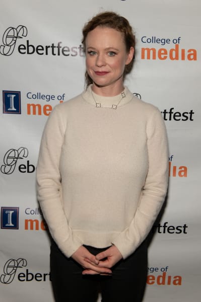 Actor Thora Birch on the red carpet during the 2022 Roger Ebert Film Festival 