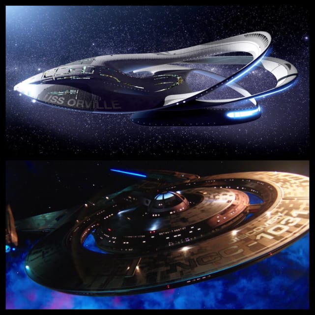 Ships: Planetary Union's Orville vs. Starfleet's Discovery