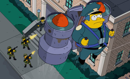 The Simpsons Season 26 Episode 16 Review: Sky Police