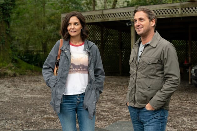 Katie Holmes and Josh Lucas in The Secret