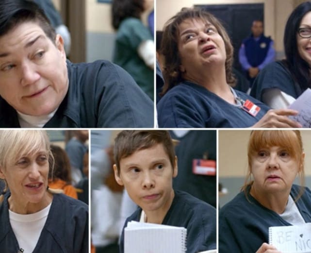 Boo, Anita, Erica, Norma and Gina