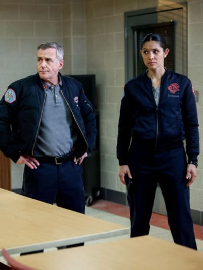 Hermann and Stella - Chicago Fire Season 12 Episode 11