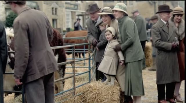 The villages stock show downton abbey