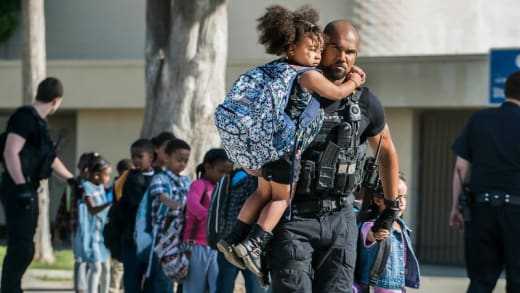 SWAT Season 1 Episode 1 Review Black or Blue TV Fanatic