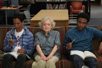 Betty White on Community