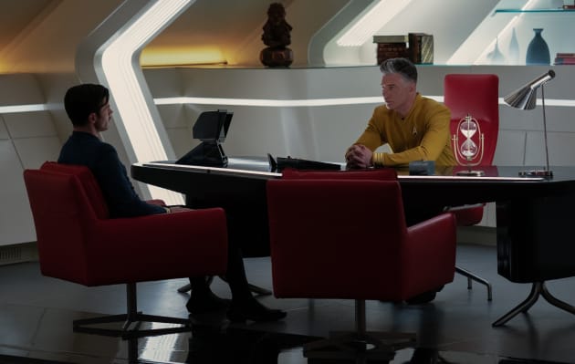 A Sit-Down with the Captain - Star Trek: Strange New Worlds Season 1 Episode 10
