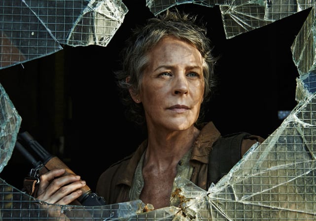 Мелиса Макбрайд като Карол в Сезон 5 Walking Dead 5