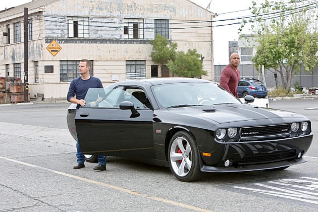 Sam and Callen Get Out of Car - TV Fanatic