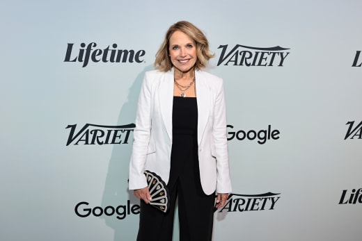 Katie Couric attends Variety's 2022 Power Of Women: New York Event Presented By Lifetime at The Glasshouse 