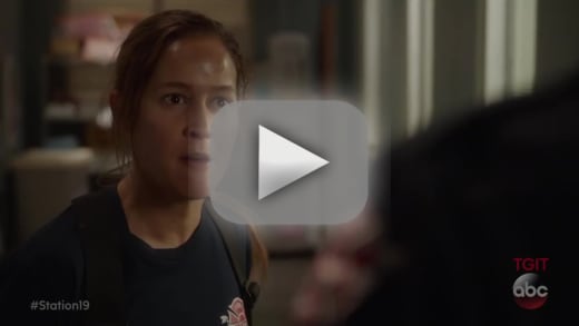 Station 19 trailer meredith grey helps save the day