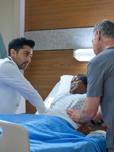 Treating a Brit -tall  - The Resident Season 6 Episode 7
