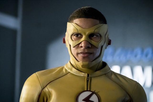 Worried Kid Flash