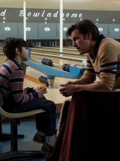J.R. and Charlie At A Bowling Alley