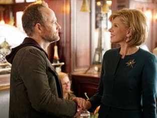 Diane and a client - The Good Fight