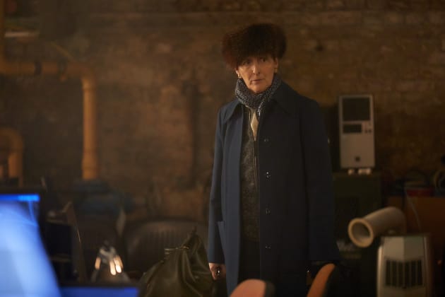 Carolyn Looking Very Russian - Killing Eve Season 1 Episode 7