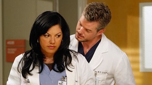 Callie Torres and Mark Sloan