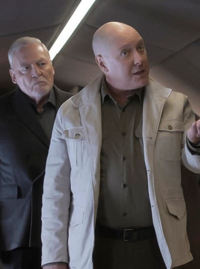 Red and Vesco - The Blacklist Season 9 Episode 3