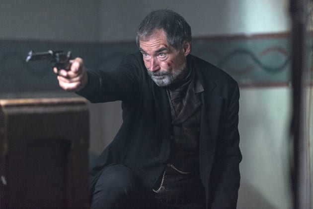 Drawing His Gun - Penny Dreadful