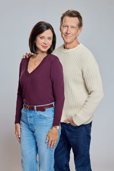 Catherine Bell and James Denton in Christmas on Cherry Lane