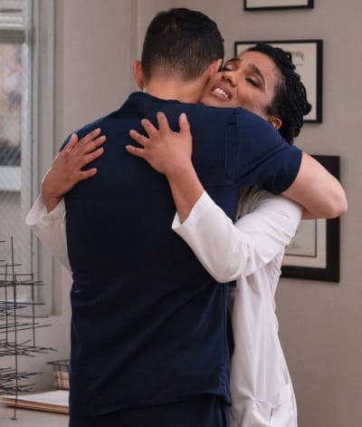 SharpShin Hug - Tall - New Amsterdam Season 3 Episode 6