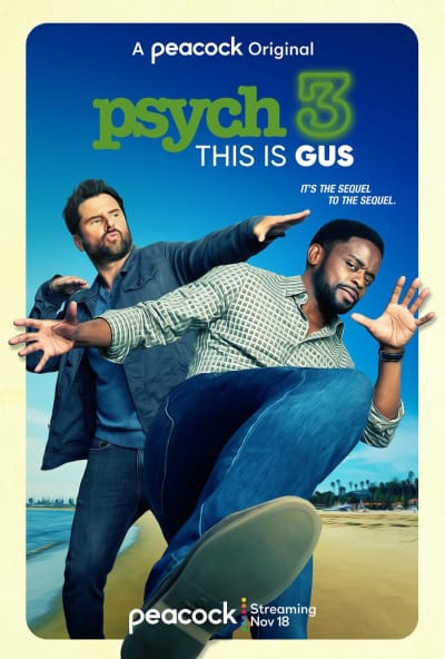 Psych 3: This Is Gus Key Art