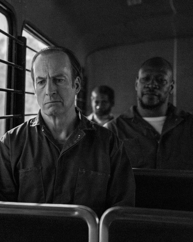 Jimmy in a bus Better Call Saul TV Fanatic