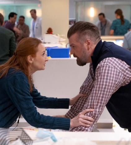 Encouraging Iggy -tall - New Amsterdam Season 4 Episode 22