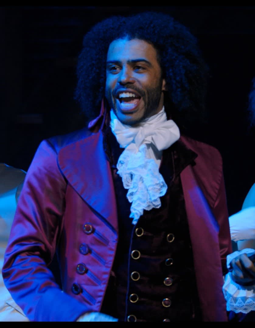 Who played thomas jefferson online in hamilton on broadway